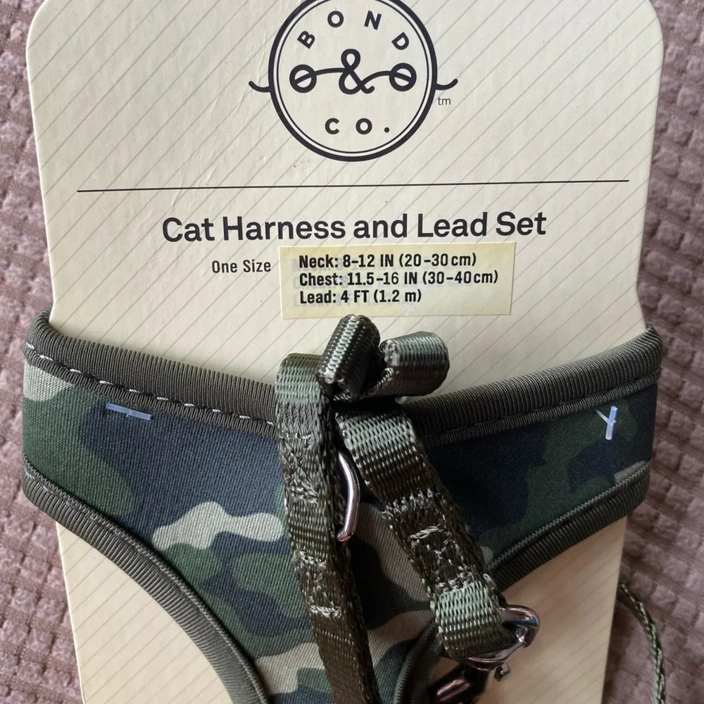 Cat Harness And Lead Set